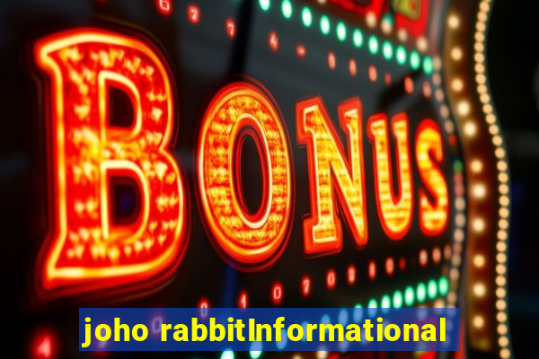 joho rabbitInformational